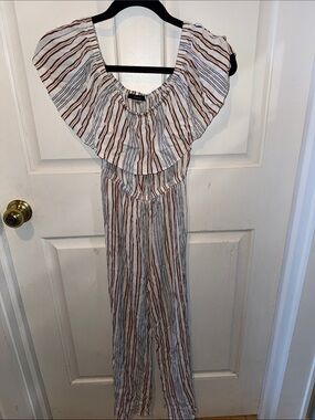 Soprano Striped Jumpsuit
